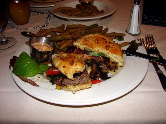 A Fancy Smacy Hamburger